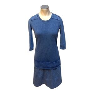 𝅺MELI blue Chambray dress